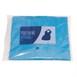 Disposable polyethyleen halterschorten 14,5 micron blauw (100 stuks)