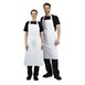 Whites halterschort wit XL