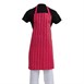 Whites halterschort rood-wit gestreept