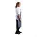 Whites waterdicht schort blauw-wit gestreept