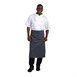 Whites sloof blauw-wit gestreept