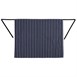 Whites sloof blauw-wit gestreept