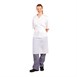 Whites waterdicht schort wit