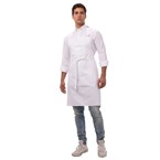 Chef Works halterschort wit
