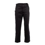 Chef Works Executive unisex koksbroek visgraat zwart