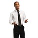 Uniform Works unisex overhemd lange mouw wit