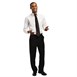 Uniform Works unisex overhemd lange mouw wit