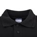 Unisex poloshirt zwart