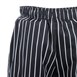 Chef Works Designer Baggy uniseks koksbroek zwart-wit gestreept