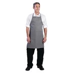 Chef Works halterschort grijs