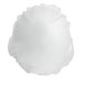 Whites nylon haarnet met klep wit