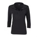 Uniform Works dames T-shirt met V-hals zwart XL