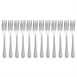 Olympia Bead dessertvork (12 stuks)