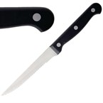 Olympia steakmessen zwart heft 21,5cm (12 stuks)