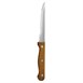 Olympia steakmes houten heft 21,5cm (12 stuks)