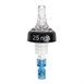 Likeurschenker doorzichtige tuit 2,5cl
