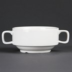 Olympia Whiteware stapelbare soepkop 40cl (6 stuks)