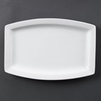 Olympia Whiteware rechthoekig schaal 32cm (6 stuks)