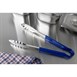 Hygiplas kleurcode serveertang blauw 30cm
