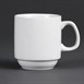 Olympia Whiteware stapelbare mok 28,4cl (12 stuks)