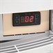 Polar C-serie koelvitrine met gebogen deuren 86L wit