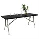 Bolero klaptafel zwart 183cm