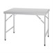 Vogue inklapbare RVS werktafel 120cm