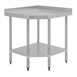 Vogue RVS werktafel hoekelement 60cm
