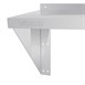 Vogue RVS oven/magnetron wandplank 56x56cm