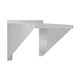 Vogue RVS oven/magnetron wandplank 56x56cm