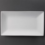 Olympia Whiteware rechthoekige serveerschalen 31x18cm (2 stuks)