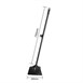 Jantex veger en blik lange steel 16cm breed