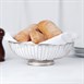 Olympia open brood- en fruitschaal RVS 25,5cm