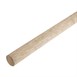 Jantex houten bezemsteel 1,2m