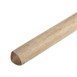Jantex houten bezemsteel 1,2m