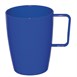Olympia Kristallon polycarbonaat bekers met oor blauw (12 stuks)