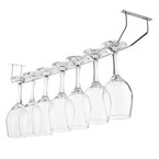 Olympia glazenrek verchroomd 61cm