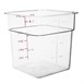 Hygiplas polycarbonaat voedseldoos vierkant 3,5L