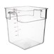 Hygiplas polycarbonaat voedseldoos vierkant 15L