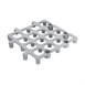 Vogue plastic stelvloer rek (verpakking van 2)