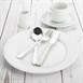 Olympia Whiteware borden met brede rand 25cm (12 stuks)