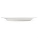 Olympia Whiteware witte borden met brede rand 28cm (6 stuks)
