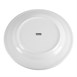 Olympia Whiteware witte borden met brede rand 28cm (6 stuks)