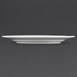 Olympia Whiteware borden met brede rand 31cm (6 stuks)