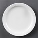 Olympia Whiteware borden met smalle rand 20,2cm (12 stuks)
