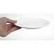 Olympia Whiteware borden met smalle rand 20,2cm (12 stuks)