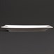 Olympia Lumina rechthoekige schalen met brede rand 25,7x15,5cm (4 stuks)