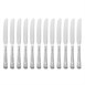 Olympia Kings dessertmessen 22cm massief heft 22,3cm (12 stuks)