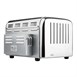 Dualit pop-up broodrooster 4 sleuven RVS