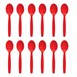 Kristallon lepel 17cm rood